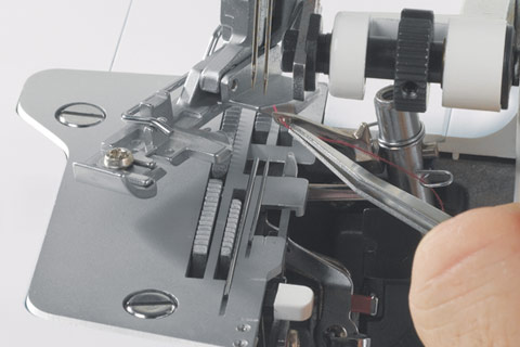 Bernina sergers have a swing out piece