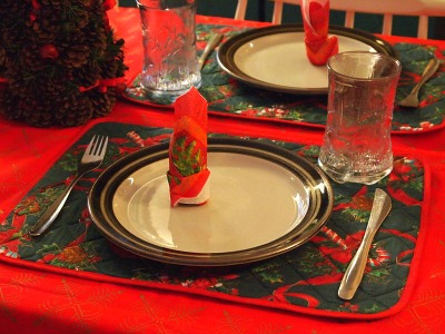 Christmas Table Decorations