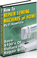 How to repair sewing machines at home