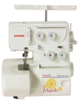 Photo of Janome 7034D Magnolia Serger Sewing Machine